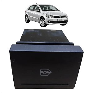 Botao Trava Vidro Traseiro Vw Gol Fox Voyage G6 2013 A 2016