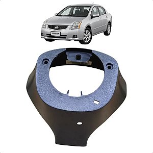 Capa Traseira Acabamento Volante Nissan Sentra 2007 A 2013 Cinza