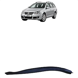 Acabamento Superior Porta Dianteira Esquerda Jetta 2006 Cinza