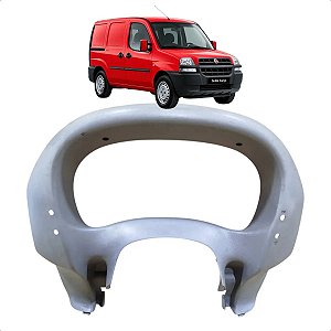 Moldura Painel Instrumentos Velocimetro Doblo 2002 A 2009 Cinza