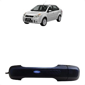 Maçaneta Externa Traseira Esquerda Ford Fiesta 2003 A 2014