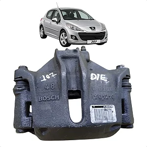 Pinça Freio Dianteira Esquerda Peugeot 207 2008 A 2015 1.4