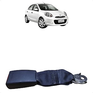 Fecho Cinto Seguranca Traseiro Nissan March 2011 A 2019