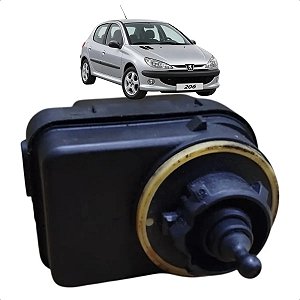 Motor Atuador Regulagem Dianteiro Peugeot 206 1999 A 2010