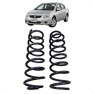 Par Molas Traseiras Suspensao Nissan Sentra 2.0 2007 A 2013