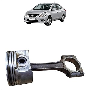 Pistão Biela Motor Nissan Versa March 2012 A 2020 1.6 16v