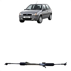 Caixa Direcao Mecanica Dianteira Ford Fiesta Ka 1996 A 2006