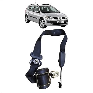 Cinto Seguranca Dianteiro Esquerdo Megane 2006 A 2013
