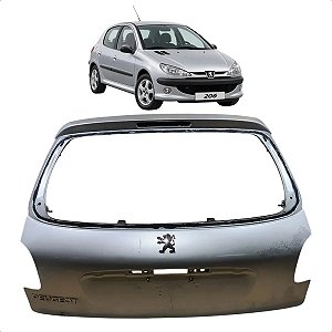 Tampa Traseira Porta Malas Peugeot 206 Hatch 1999 A 2010