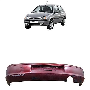 Parachoque Traseiro Ford Fiesta Hatch 1996 A 2002