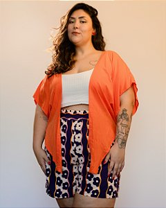 SHORT BRISA LISTRADO FLORES