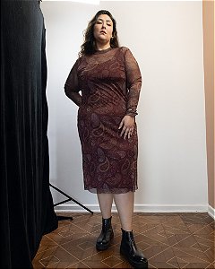 VESTIDO TULE | PAISLEY