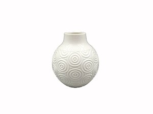 Vaso Decorativo de Cerâmica Decorada