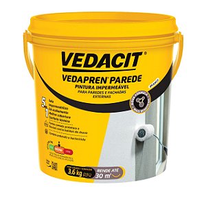 VEDAPREN PAREDE GALÃO 3,6 KG