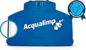 CAIXA D'AGUA AGUA PROTEGIDA AZUL 310 L ACQUALIMP