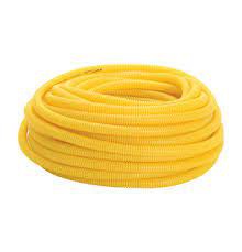 CONDUITE CORRUGADO 25MM X 50M  AMARELO FLEXFORT REF 10113 AMANCO