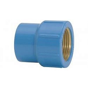 LUVA SOLDAVEL AZUL ROSCA LATAO 20X1/2MM  REF 96100 PLASTUBOS