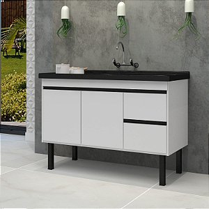 GABINETE COLOR BRANCO  0,94CM MDF