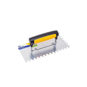 DESEMPENADEIRA AÇO DENTADA 10X24CM CASTOR 423