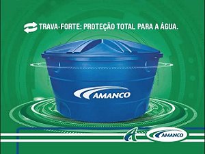CAIXA D'AGUA BOCA ABERTA 500 LITROS AMANCO