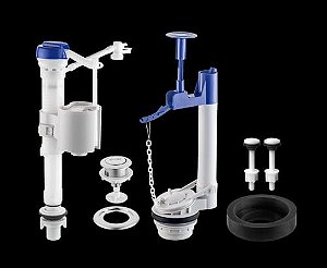 KIT SINGLE FLUSH ENTRADA PLUS ACIONAMENTO SUPERIOR CASTELO HERC 780
