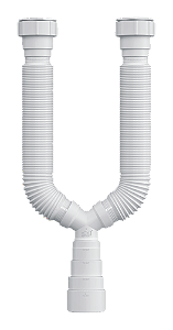 SIFÃO TUBO EXTENSIVO DUPLO UNIVERSAL DN 38/40/48/50 HERC
