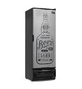 Cervejeira Gelopar 400 Litros - 1 Porta Cega Inox - GRBA-400GW