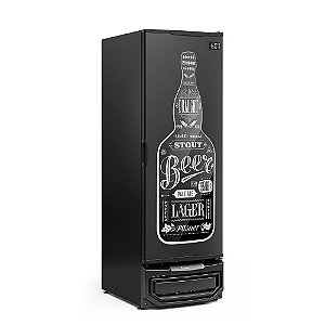 Cervejeira Gelopar 570 Litros - 1 Porta Cega - Adesivo Preto - GCB-57 PR