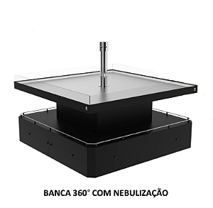 Banca Nebulizada e Refrigerada Hortifruti