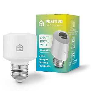 Smart Bocal E27 Wifi Casa Inteligente - Positivo