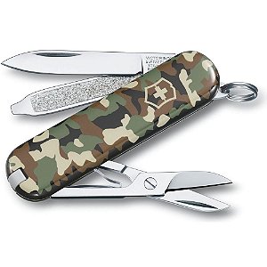 Canivete Classic Sd Camouflage 7 Funcoes - Victorinox