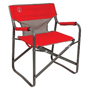 Cadeira Dobravel Steel Deck Vermelha - Coleman
