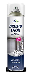 Limpeza Geral Domline Aerossol Brilha Inox p/ uso geral 200G/300ml