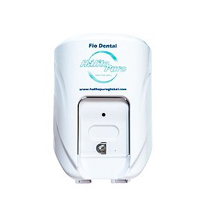 Dispenser Plástico Branco p/ Refil fita Dental 200-500M Hálito Puro ref.30H