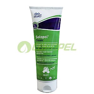 Sabonete Desengraxante Aloe Vera p/ mãos Bisnaga 250ml Deb Solopol Classic ref.690312