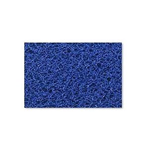 Tapete de vinil azul royal largura fixa 120cm p/ sujeira sólida e baixo tráfego Practik