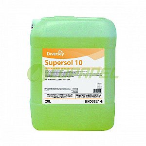 Industrial Supersol 10 Detergente Neutro p/ automóveis 20L