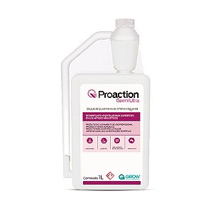 Hospitalar Proaction Germi Ultra Detergente Desinfetante p/ uso geral 1L Auto-Dosador
