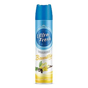 Odorização Domline Aerosol Odorizador Ultra Fresh p/ ambientes Baunilha 400ml