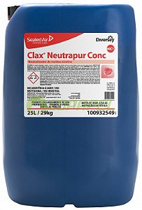 Lavanderia Clax Neutrapur Conc 60C1 Neutralizador de resíduo alcalino p/ tecidos 25L