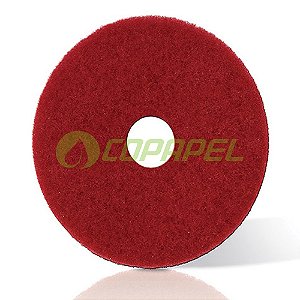 Disco buffer vermelho rubi p/ pisos 440mm Scoth Brite