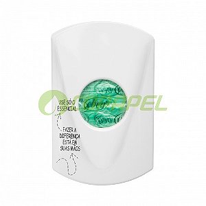 Dispenser Plástico Branco p/ Saco Absorvente Essenz EEDLB206