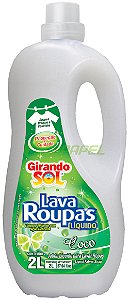 Lavanderia Girando Sol Coco & Baunilha Detergente Líquido p/ roupas 2L