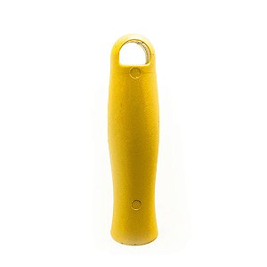 Manopla de plástico Amarela p/ cabo Copapel 12x2,4x2,4cm