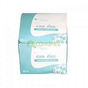 Refil Sabonete Espuma p/ mãos Erva Doce Bag 500ml Exaccta ref.E-P500ED