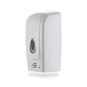 Dispenser Eletrônico Plástico Branco p/ Sabonete Líquido c/ Reservatório 1L AS-1001 LQ