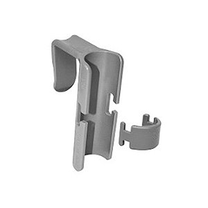 Fixador Plástico Cinza c/ trava p/ cabo móvel 23mm TTS ref. 00003325E