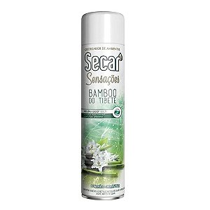 Odorização Secar Aerosol Odorizador p/ ambientes Sensações Bamboo do Tibete 360ml