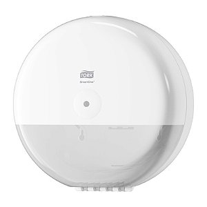 Dispenser Plástico Branco p/ Papel Higiênico Interfolhas Smartone Maxi 680000