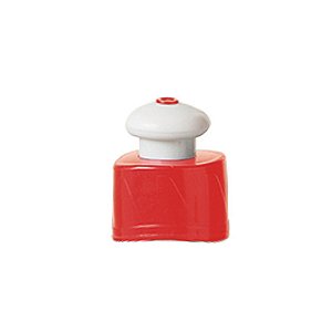 Tampa Plástica Vermelha Push-pull rosca 28mm p/ frasco de 1L